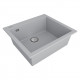 Мойка кварцевая DECORATION 56, ACRYSTONE, PM935650-UGR, Urban grey, 560х500 мм, Paulmark Мойка кварцевая DECORATION 56, ACRYSTONE, PM935650-UGR, Urban grey, 560х500 мм, Paulmark