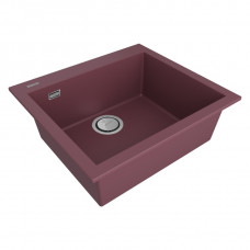Мойка кварцевая DECORATION 56, ACRYSTONE, PM935650-ME, Merlot,  560х500 мм, Paulmark
