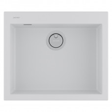 Мойка кварцевая DECORATION 60, ACRYSTONE, PM936051-WH, White,  600х510 мм, Paulmark