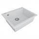 Мойка кварцевая DECORATION 60, ACRYSTONE, PM936051-WH, White, 600х510 мм, Paulmark Мойка кварцевая DECORATION 60, ACRYSTONE, PM936051-WH, White, 600х510 мм, Paulmark