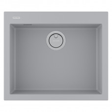 Мойка кварцевая DECORATION 60, ACRYSTONE, PM936051-UGR, Urban grey,  600х510 мм, Paulmark