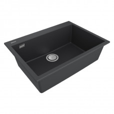 Мойка кварцевая DECORATION 69, ACRYSTONE, PM936950-AN, Anthracite,  690х500 мм, Paulmark