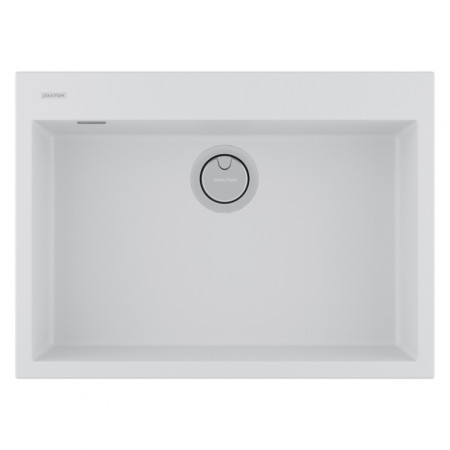 Мойка кварцевая DECORATION 69, ACRYSTONE, PM936950-WH, White,  690х500 мм, Paulmark