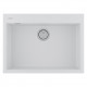 Мойка кварцевая DECORATION 69, ACRYSTONE, PM936950-WH, White,  690х500 мм, Paulmark