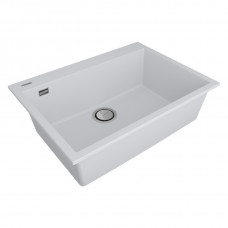 Мойка кварцевая DECORATION 69, ACRYSTONE, PM936950-WH, White,  690х500 мм, Paulmark
