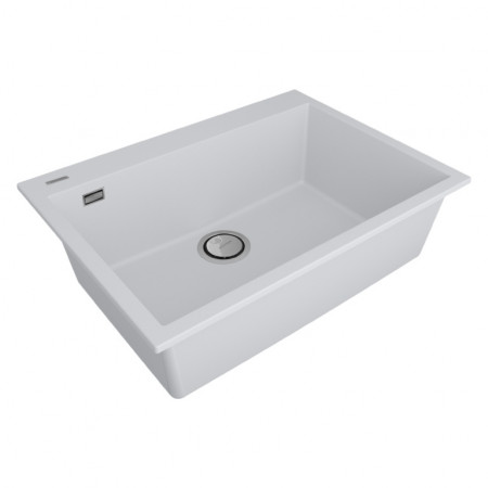 Мойка кварцевая DECORATION 69, ACRYSTONE, PM936950-WH, White,  690х500 мм, Paulmark