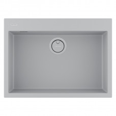 Мойка кварцевая DECORATION 69, ACRYSTONE, PM936950-UGR, Urban grey,  690х500 мм, Paulmark