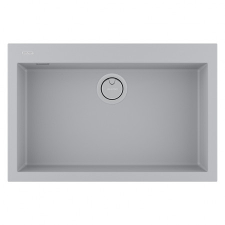 Мойка кварцевая DECORATION 76, ACRYSTONE, PM937650-UGR, Urban grey, 760х500 мм, Paulmark Мойка кварцевая DECORATION 76, ACRYSTONE, PM937650-UGR, Urban grey, 760х500 мм, Paulmark