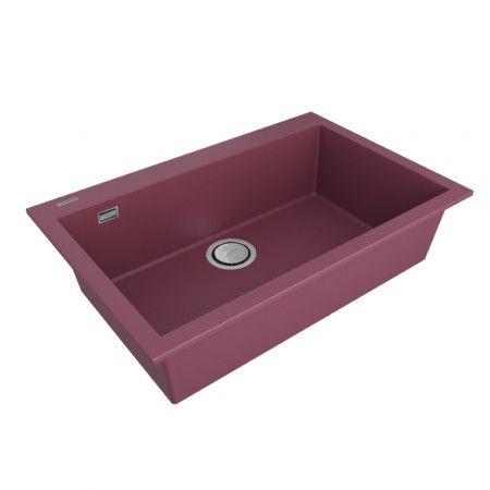 Мойка кварцевая DECORATION 76, ACRYSTONE, PM937650-ME, Merlot,  760х500 мм, Paulmark