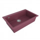 Мойка кварцевая DECORATION 76, ACRYSTONE, PM937650-ME, Merlot,  760х500 мм, Paulmark