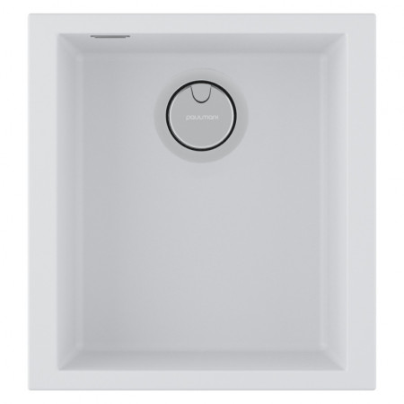 Мойка кварцевая NEO CLASSIC 41, ACRYSTONE, PM964144-WH, White, 410х435 мм, подст. монт., Paulmark Мойка кварцевая NEO CLASSIC 41, ACRYSTONE, PM964144-WH, White, 410х435 мм, подст. монт., Paulmark