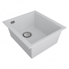 Мойка кварцевая NEO CLASSIC 41, ACRYSTONE, PM964144-WH, White,  410х435 мм, подст. монт., Paulmark