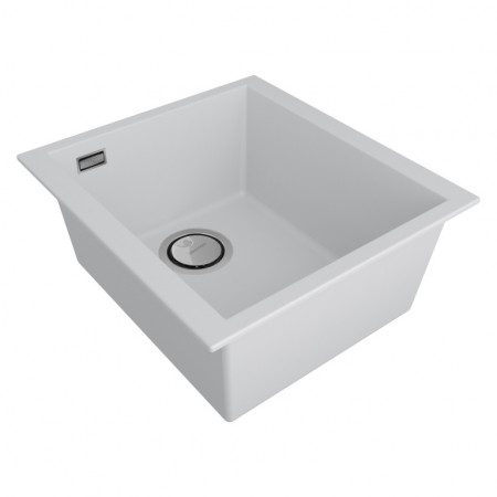 Мойка кварцевая NEO CLASSIC 41, ACRYSTONE, PM964144-WH, White, 410х435 мм, подст. монт., Paulmark Мойка кварцевая NEO CLASSIC 41, ACRYSTONE, PM964144-WH, White, 410х435 мм, подст. монт., Paulmark