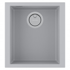 Мойка кварцевая NEO CLASSIC 41, ACRYSTONE, PM964144-UGR, Urban grey,  410х435 мм, подст. монт., Paulmark