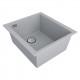 Мойка кварцевая NEO CLASSIC 41, ACRYSTONE, PM964144-UGR, Urban grey,  410х435 мм, подст. монт., Paulmark
