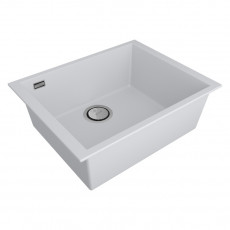 Мойка кварцевая NEO CLASSIC 56, ACRYSTONE, PM965644-WH, White,  560х435 мм, подст. монт., Paulmark