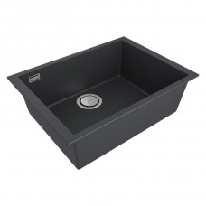 Мойка кварцевая NEO CLASSIC 60, ACRYSTONE, PM966044-AN, Anthracite,  600х440 мм, подст. монт., Paulmark