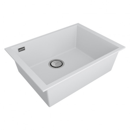 Мойка кварцевая NEO CLASSIC 60, ACRYSTONE, PM966044-WH, White, 600х440 мм, подст. монт., Paulmark Мойка кварцевая NEO CLASSIC 60, ACRYSTONE, PM966044-WH, White, 600х440 мм, подст. монт., Paulmark