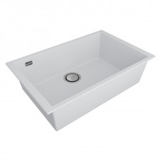 Мойка кварцевая NEO CLASSIC 69, ACRYSTONE, PM966944-WH, White,  690х443 мм, подст. монт., Paulmark