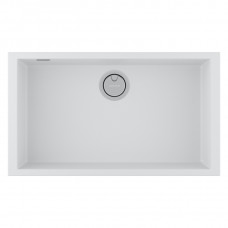 Мойка кварцевая NEO CLASSIC 76, ACRYSTONE, PM967644-WH, White,  760х435 мм, подст. монт., Paulmark
