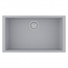 Мойка кварцевая NEO CLASSIC 76, ACRYSTONE, PM967644-UGR, Urban grey,  760х435 мм, подст. монт., Paulmark