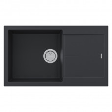 Мойка кварцевая EXTENSIO 86, ACRYSTONE, PM988650-AN, Anthracite,  860х500 мм, Paulmark