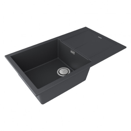 Мойка кварцевая EXTENSIO 86, ACRYSTONE, PM988650-AN, Anthracite, 860х500 мм, Paulmark Мойка кварцевая EXTENSIO 86, ACRYSTONE, PM988650-AN, Anthracite, 860х500 мм, Paulmark