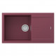Мойка кварцевая EXTENSIO 86, ACRYSTONE, PM988650-ME, Merlot,  860х500 мм, Paulmark