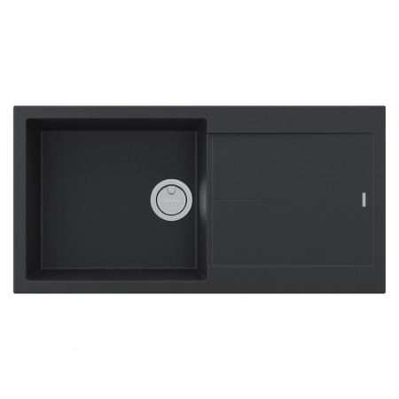 Мойка кварцевая EXTENSIO 99, ACRYSTONE, PM989950-AN, Anthracite, 990х500 мм, Paulmark Мойка кварцевая EXTENSIO 99, ACRYSTONE, PM989950-AN, Anthracite, 990х500 мм, Paulmark