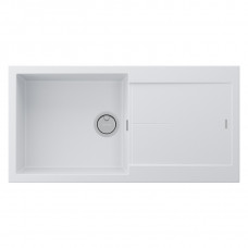 Мойка кварцевая EXTENSIO 99, ACRYSTONE, PM989950-WH, White,  990х500 мм, Paulmark