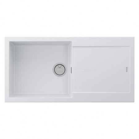 Мойка кварцевая EXTENSIO 99, ACRYSTONE, PM989950-WH, White, 990х500 мм, Paulmark Мойка кварцевая EXTENSIO 99, ACRYSTONE, PM989950-WH, White, 990х500 мм, Paulmark