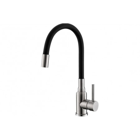 Смеситель для кухни ALVEUS Genesis FLEXA BLACK SAT Смеситель для кухни ALVEUS Genesis FLEXA BLACK SAT