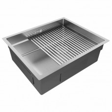 Мойка нерж. сталь NEXT-PRO 54 UNI, PM705445-BS, брашированная сталь,  540х450 мм, Paulmark