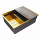 Мойка нерж. сталь NEXT-MULTI SINK 54 UNI, PM785445-BG, брашированное золото, 540х450мм, Paulmark Мойка нерж. сталь NEXT-MULTI SINK 54 UNI, PM785445-BG, брашированное золото, 540х450мм, Paulmark
