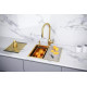 Мойка нерж. сталь NEXT-MULTI SINK 54 UNI, PM785445-BG, брашированное золото, 540х450мм, Paulmark Мойка нерж. сталь NEXT-MULTI SINK 54 UNI, PM785445-BG, брашированное золото, 540х450мм, Paulmark
