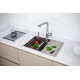 Мойка нерж. сталь NEXT-MULTI SINK 54 UNI, PM785445-BS, брашированная сталь, 540х450мм, Paulmark Мойка нерж. сталь NEXT-MULTI SINK 54 UNI, PM785445-BS, брашированная сталь, 540х450мм, Paulmark