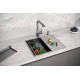 Мойка нерж. сталь NEXT-MULTI SINK 54 UNI, PM785445-GM, вороненая сталь, 540х450мм, Paulmark Мойка нерж. сталь NEXT-MULTI SINK 54 UNI, PM785445-GM, вороненая сталь, 540х450мм, Paulmark