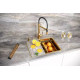 Мойка нерж. сталь NEXT-MULTI SINK 58 UNI, PM785845-BG, брашированное золото, 580х450мм, Paulmark Мойка нерж. сталь NEXT-MULTI SINK 58 UNI, PM785845-BG, брашированное золото, 580х450мм, Paulmark