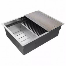 Мойка нерж. сталь NEXT-MULTI SINK 58 UNI, PM785845-BS, брашированная сталь,  580х450мм, Paulmark