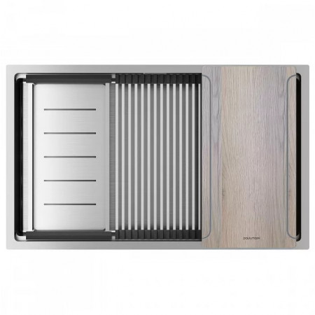 Мойка нерж. сталь NEXT-MULTI SINK 74 UNI, PM787445-BS, брашированная сталь, 740х450мм, Paulmark Мойка нерж. сталь NEXT-MULTI SINK 74 UNI, PM787445-BS, брашированная сталь, 740х450мм, Paulmark