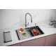 Мойка нерж. сталь NEXT-MULTI SINK 74 UNI, PM787445-BS, брашированная сталь, 740х450мм, Paulmark Мойка нерж. сталь NEXT-MULTI SINK 74 UNI, PM787445-BS, брашированная сталь, 740х450мм, Paulmark