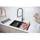 Мойка нерж. сталь NEXT-MULTI SINK 74 UNI, PM787445-GM, вороненая сталь, 740х450мм, Paulmark Мойка нерж. сталь NEXT-MULTI SINK 74 UNI, PM787445-GM, вороненая сталь, 740х450мм, Paulmark