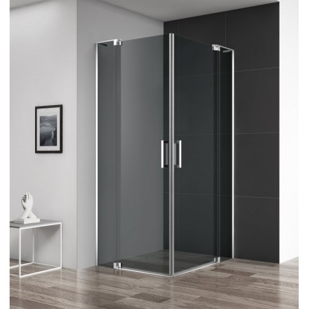 Душевой уголок Cezares SLIDER-A-2-80/90-GRIGIO-Cr Душевой уголок Cezares SLIDER-A-2-80/90-GRIGIO-Cr