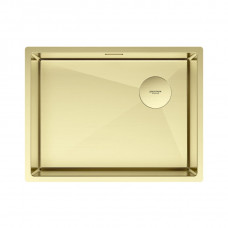 Мойка нержа. сталь NEXT-SKEW 58 UNI, PM885844-LG,  светлое золото,  580х440 мм (ст.304), Paulmark
