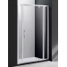 Дверь в проём Cezares MOLVENO-BA-12-100+60-C-Cr-IV, 160х195, профиль хром, стекло прозрачное