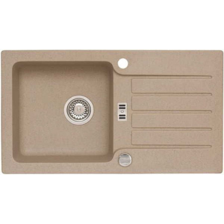 Мойка кварцевая Alveus Granital Niagara 30 Beige-G55 (775 х 430) Бежевая Мойка кварцевая Alveus Granital Niagara 30 Beige-G55 (775 х 430) Бежевая