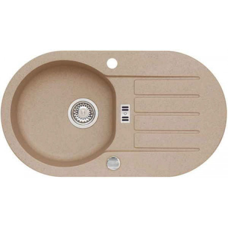 Мойка кварцевая Alveus Granital Niagara 40 Beige-G55 (775 х 435) Бежевая Мойка кварцевая Alveus Granital Niagara 40 Beige-G55 (775 х 435) Бежевая