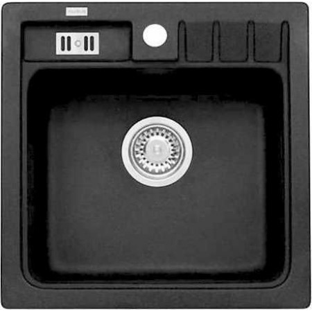 Мойка кварцевая Alveus Granital Niagara 20 Carbon-G91 (465 х 465) Карбон Мойка кварцевая Alveus Granital Niagara 20 Carbon-G91 (465 х 465) Карбон