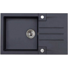 Мойка кварцевая Alveus Granital Rock 130 Carbon-G91 (780 х 480) Карбон