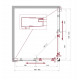 Душевой уголок BelBagno UNO-195-AH-2-120/90-P-NERO
